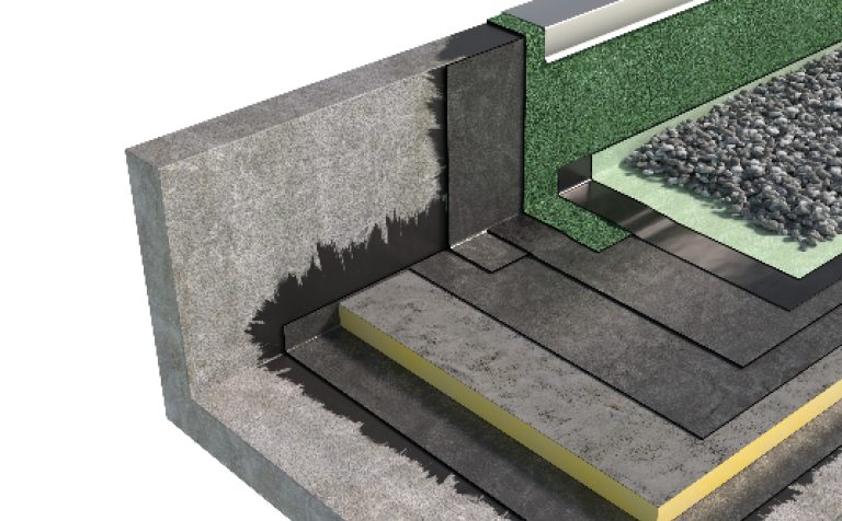 SISTEMA DI COPERTURA ZAVORRATA CON GHIAIA – TETTO CALDO 2A2_BPE