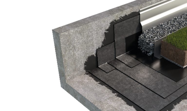 SISTEMA DI COPERTURA ZAVORRATA CON TETTO VERDE ESTENSIVO – TETTO FREDDO 2C1_BPP