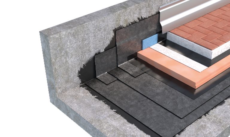 SISTEMA DI COPERTURA PEDONABILE CON PAVIMENTAZIONE FISSA – TETTO ROVESCIO 3B3_BPE