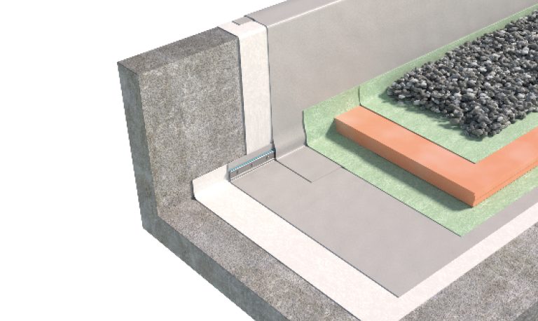 SISTEMA DI COPERTURA ZAVORRATA CON GHIAIA – TETTO ROVESCIO 2A3_PVC
