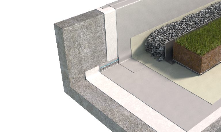 SISTEMA DI COPERTURA ZAVORRATA CON TETTO VERDE ESTENSIVO – TETTO FREDDO 2C1_PVC