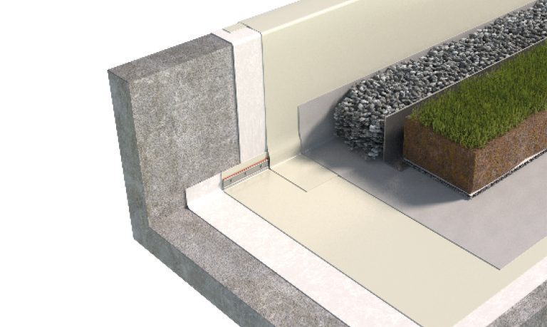 SISTEMA DI COPERTURA ZAVORRATA CON TETTO VERDE ESTENSIVO – TETTO FREDDO 2C1_TPO