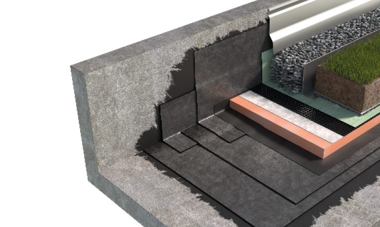SISTEMA DI COPERTURA ZAVORRATA CON TETTO VERDE ESTENSIVO – TETTO ROVESCIO 2C3_BPE