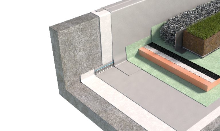 SISTEMA DI COPERTURA ZAVORRATA CON TETTO VERDE ESTENSIVO – TETTO ROVESCIO 2C3 PVC