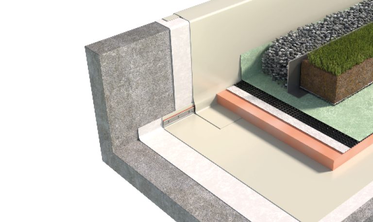 SISTEMA DI COPERTURA ZAVORRATA CON TETTO VERDE ESTENSIVO – TETTO ROVESCIO 2C3 TPO