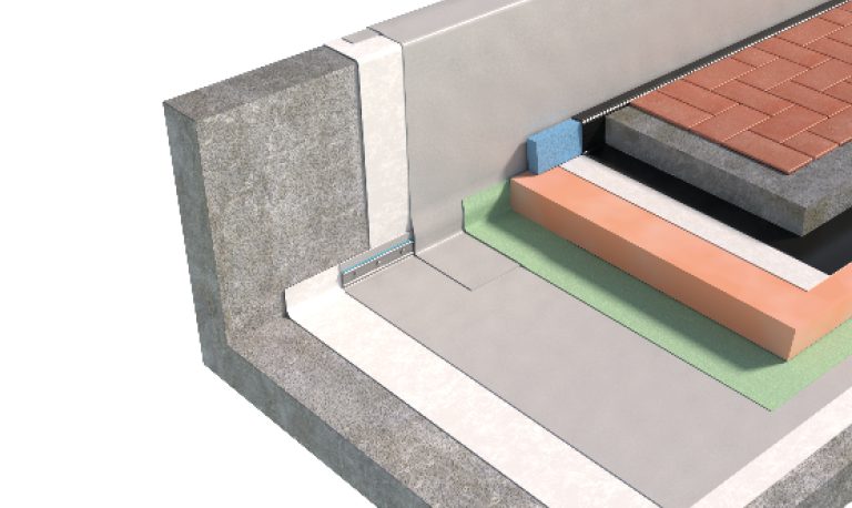 SISTEMA DI COPERTURA PEDONABILE CON PAVIMENTAZIONE FISSA – TETTO ROVESCIO 3B3_PVC