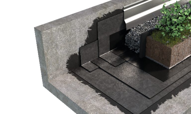 SISTEMA DI COPERTURA ZAVORRATA CON TETTO VERDE INTENSIVO – TETTO FREDDO 3D1_BPP