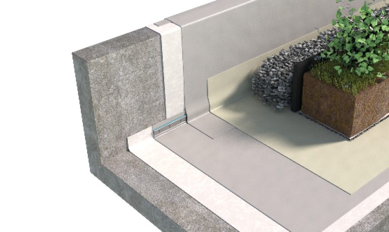 SISTEMA DI COPERTURA ZAVORRATA CON TETTO VERDE INTENSIVO – TETTO FREDDO 3D1_PVC
