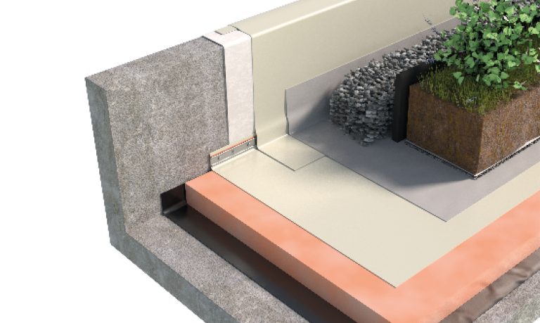 SISTEMA DI COPERTURA ZAVORRATA CON TETTO VERDE INTENSIVO – TETTO CALDO 3D2_TPO
