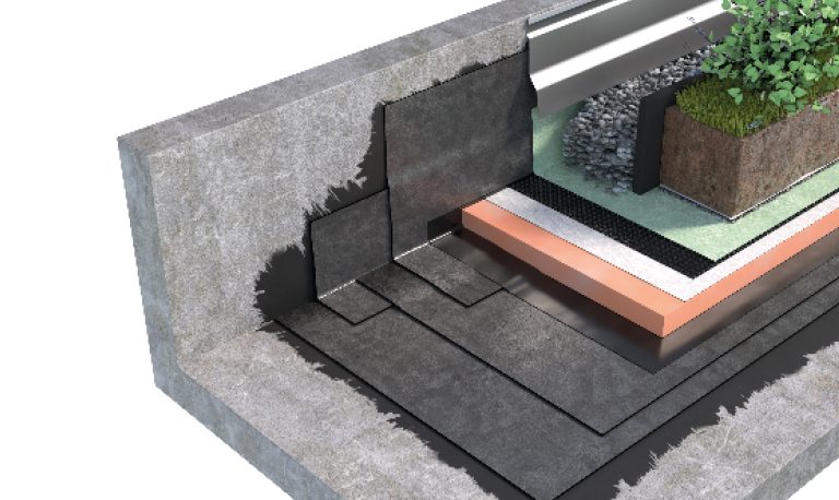 SISTEMA DI COPERTURA ZAVORRATA CON TETTO VERDE INTENSIVO – TETTO ROVESCIO 3D3_BPP