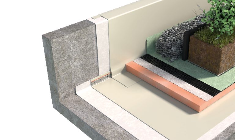 SISTEMA DI COPERTURA ZAVORRATA CON TETTO VERDE INTENSIVO – TETTO ROVESCIO 3D3_TPO