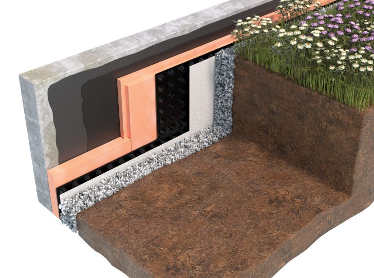 ECO L04 – RIVESTIMENTO PROTETTIVO IMPERMEABILE DI UN MURO DI FONDAZIONE